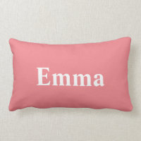 Personalised Throw Pillow  - Emma