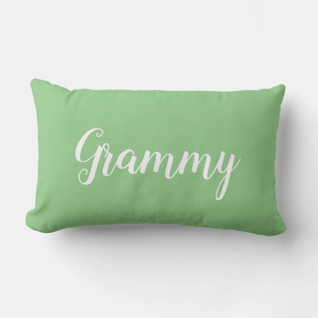 Personalised Throw Pillow for Grandmother - Grammy (Front)