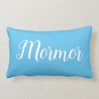 Personalised Throw Pillow for Grandmother Mormor