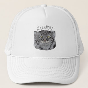 Personalised Tibetan Pallas Cat Baseball Cap