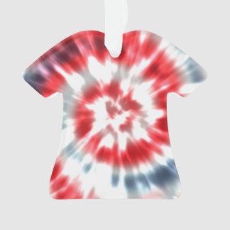 Personalised Tie Dye Christmas Holiday Ornament