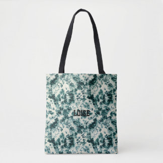 Personalised Tie-Dye Marble Custom Tote Bag