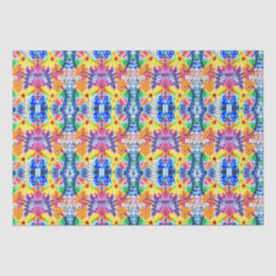 Personalised Tie-Dye Tissue Paper