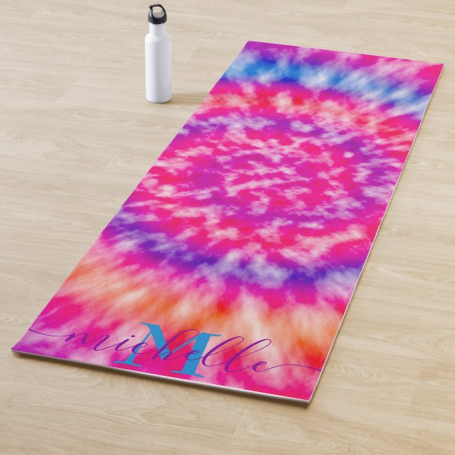 Personalised Tie Dye Yoga Mat (In Situ)