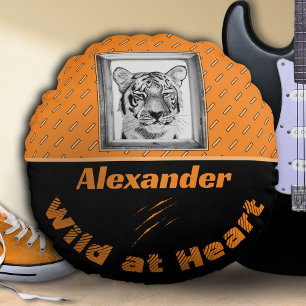 Personalised Tiger Pillow