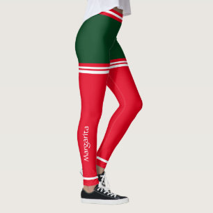 Personalised 'Tis The Season Cute Leggings