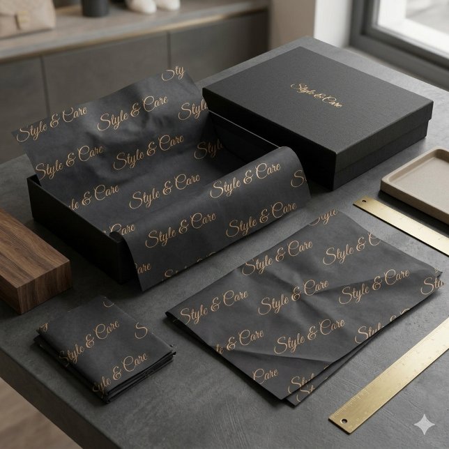 Personalised Tissue Paper with Name Pattern Print (Personalized Tissue Paper with Name Pattern Print)