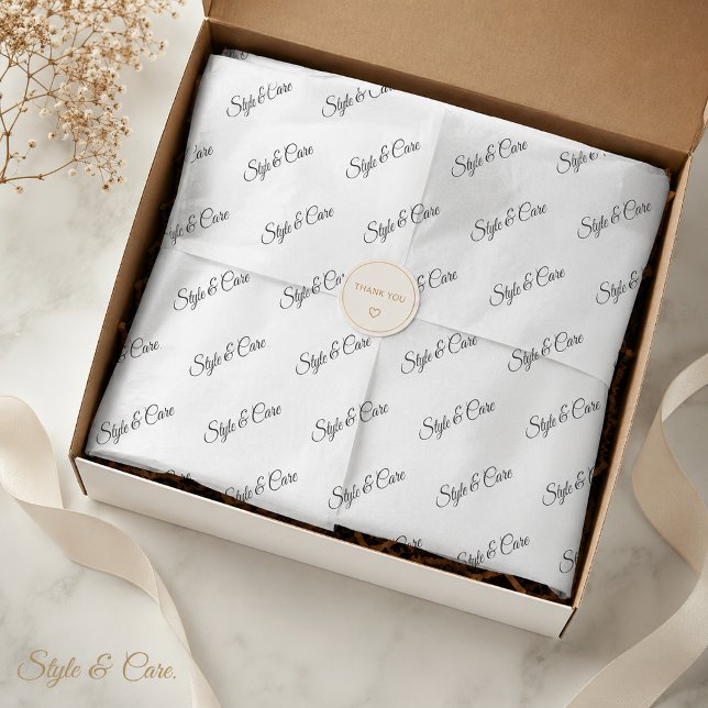 Personalised Tissue Paper with Name Pattern Print (Personalized Tissue Paper with Name Pattern Print)
