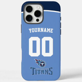 Personalised Titans Jersey American Football iPhone 16 Pro Max Case