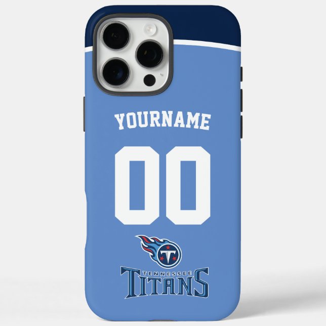 Personalised Titans Jersey American Football Case-Mate iPhone Case (Back)