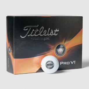 Personalised Titleist Pro V1 Golf Balls