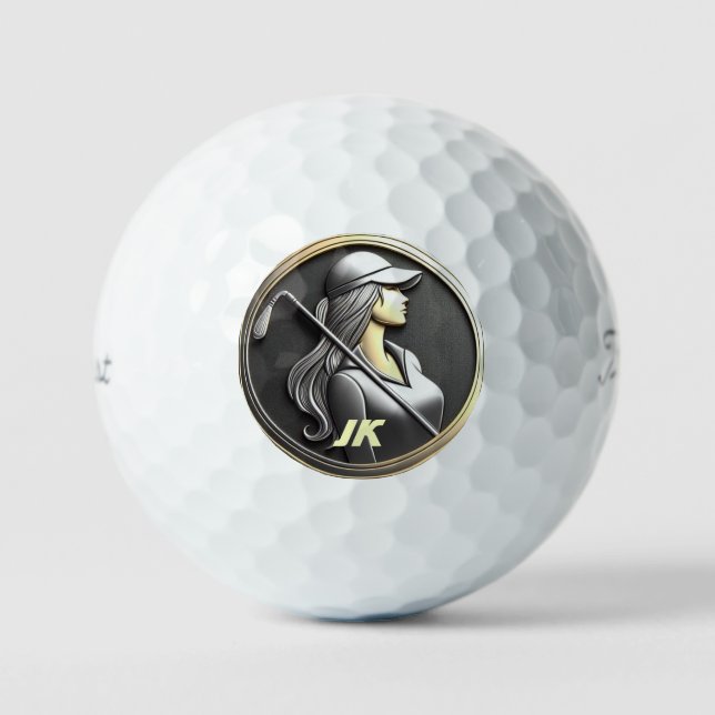Personalised Titleist Pro V1 Golf Balls (Front)