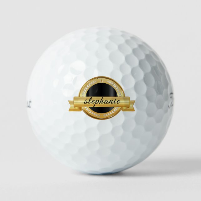 Personalised Titleist Pro V1 Golf Balls (Front)