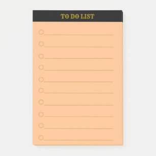 Personalised To Do List Lined Post-it Notes