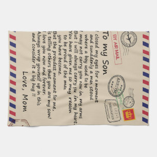 Personalised To My Daughter From Mum Tea Towel