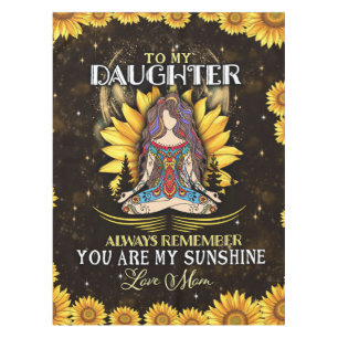 Personalised To My Daughter, Love From Mum Tablecloth