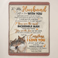 Personalised To My Husband From Wife Poster,
