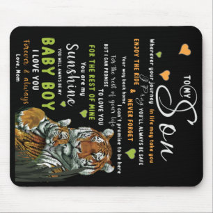 Personalised To My Son From Love Mum Mouse Pad