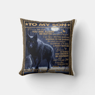 Personalised To My Son, Son Birthday Gift Cushion