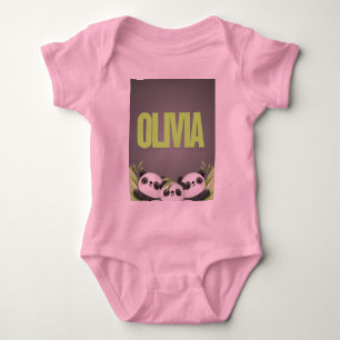 Personalised Toddler Clothes – Custom Name Kids Sh Baby Bodysuit