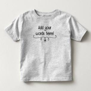  Personalised  Toddler T-Shirt