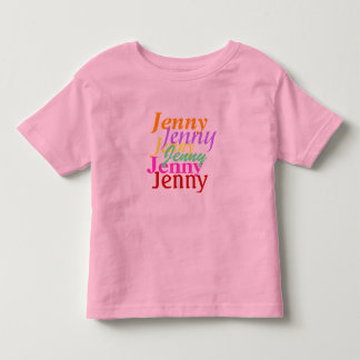 Personalised Toddler T-shirt