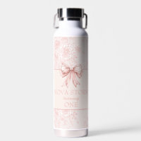 Personalised Toile Blush Pink Coquette Birthday