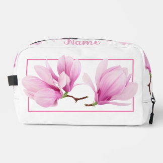 Personalised Toiletry Bag - Pink Magnolia