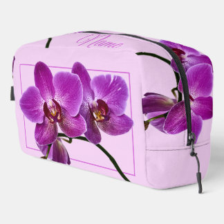 Personalised Toiletry Bag  - Pink Orchid