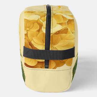 Personalised Toiletry Bag  - Yellow Hydrangea