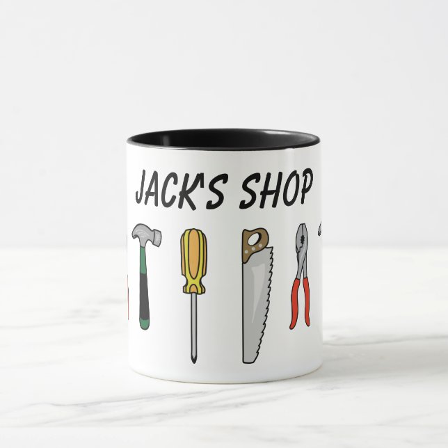 Personalised Tools Mug (Center)