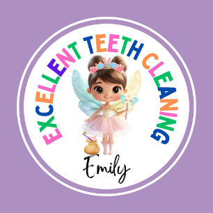 Personalised Tooth Fairy Sticker – Reward Sticker