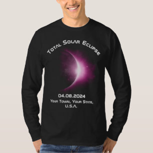 Personalised TOTAL SOLAR ECLIPSE Long Sleeve Shirt