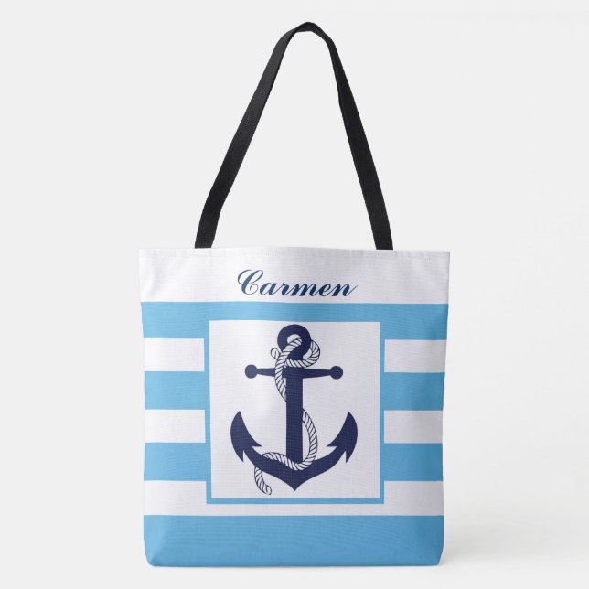 Personalised Tote Bag - To The Beach! (Front)