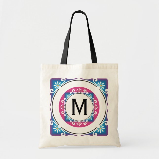 Personalised Tote Bags-Monogrammed (Front)