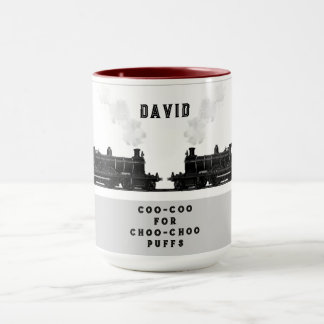 Personalised Train Lover Mug