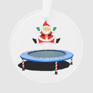 Personalised Trampoline Holiday Gift Ornament