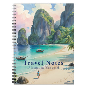 Personalised Travel Philippines Notebook -