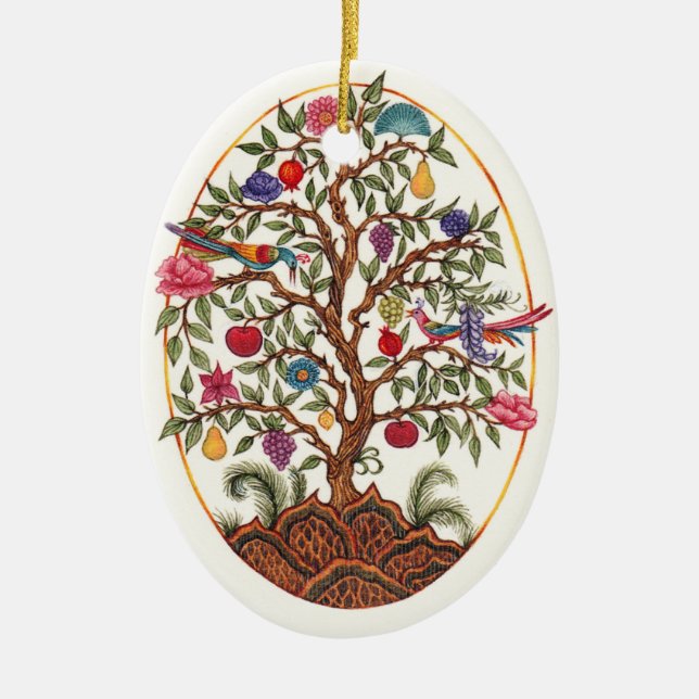 Personalised Tree of Life Ornament (Front)