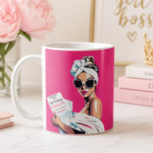 Personalised Trendy Birthday Queen