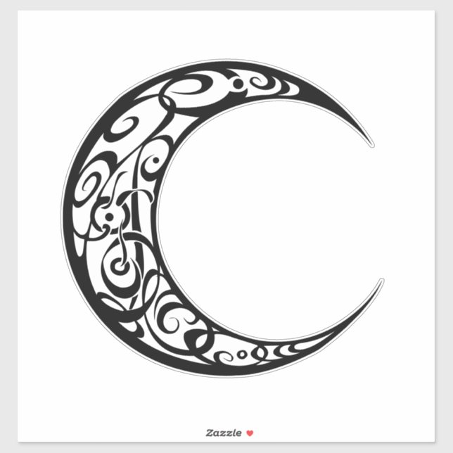 Personalised Tribal Moon Symbol (Sheet)