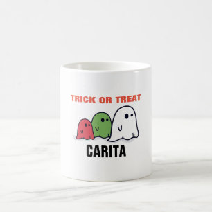 Personalised Trick Or Treat Coffee Mug