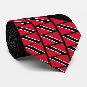 Personalised TRINIDAD FLAG Monogram Tie