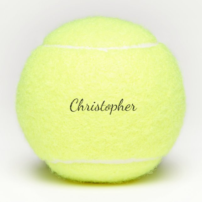 Personalised Trophy Tennis Ball (Front)