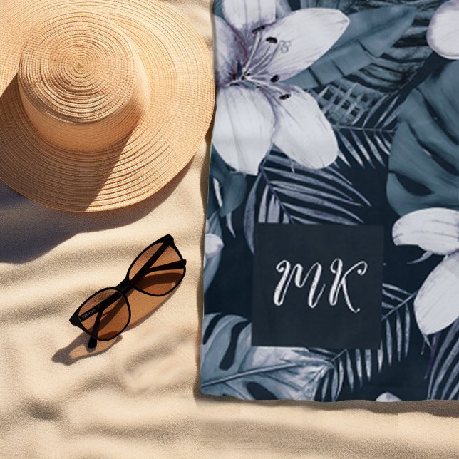 Personalised Tropical Beach Towel (Creator Uploaded)