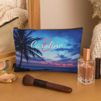 Personalised Tropical Island Beach Sunset Photo