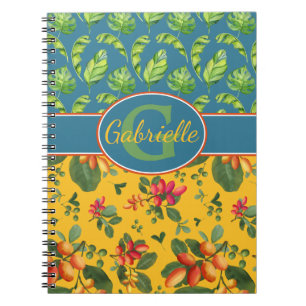 Personalised Tropical Island Notebook