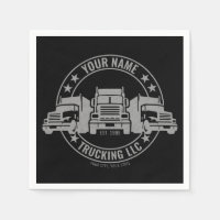 Personalised Trucker Big Rig Semi Truck Trucking 