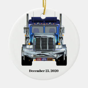 Personalised  Trucker Ornament