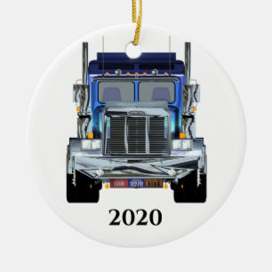 Personalised  Trucker Ornament